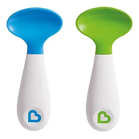 Набір ложок Munchkin Scooper Green&Blue 2 шт