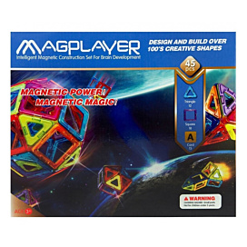 Конструктор магнітний Magplayer, 45 ел
