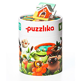 Розвиваючий пазл Левеня Puzzlika Мій будинок