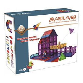 Магнітний конструктор Magplayer Buildings 112 ел