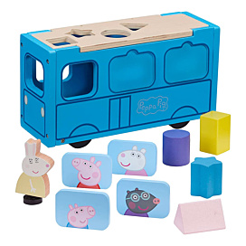 Ігровий набір-сортер Peppa Pig School Bus