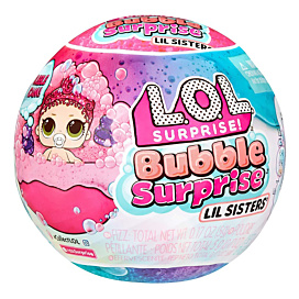 Ігровий набір-сюрприз з лялькою L.O.L. Surprise Color Change Bubble Sisters
