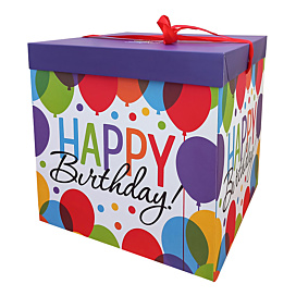 Подарункова коробка Happy com Happy birthday