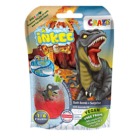 Бомба для ванни із фігуркою Inkee Dino