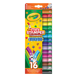 Набір фломастерів-штампів Crayola 16 шт