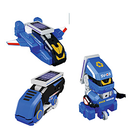 Набір-конструктор 3 в 1 Blue Rocket STEM Cosmic Adventures із сонячною панеллю