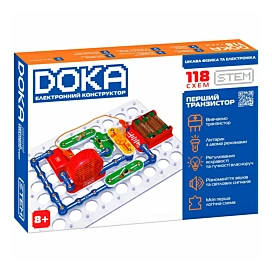 Електронний конструктор Doka 118 схем (укр)