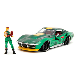 Машинка Jada Toys Street Fighter Shevrolet Corvette Каммі
