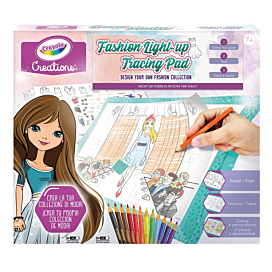 Дошка для малювання Crayola Fashion з підсвічуванням