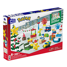 Адвент-календар-сюрприз Pokemon Mega Construx Зимові пригоди Покемонів