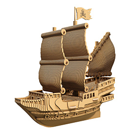 Картонний конструктор Cartonic 3D Puzzle Pirate Ship