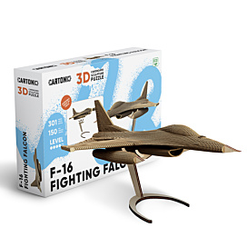 Картонний конструктор Cartonic 3D Puzzle F-16 Fighting Falcon