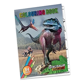 Розмальовка Moxy Dinosaur expedition 64 стр