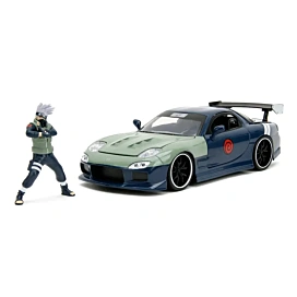 Автомодель Jada Toys Наруто Mazda RX-7 з фігуркою Какаші, 1:24