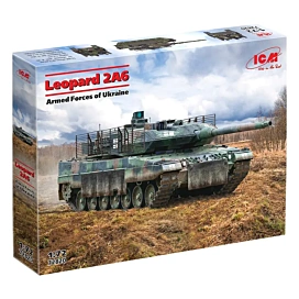 Збірна модель ICM Leopard 2A6 ЗСУ 1:72