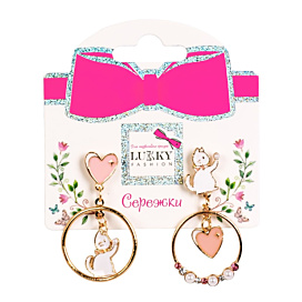 Сережки Lukky Fashion Кошенята
