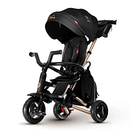 Велосипед складаний триколісний Qplay Nova + Rubber Gold