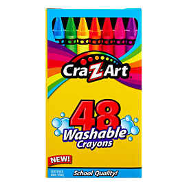 Набір воскових крейд, що легко змиваються Cra-Z-Art 10276CRA 48 шт