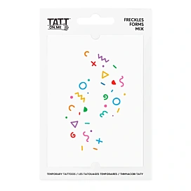 Набір тимчасових тату TATTon.me Fleckles forms mix