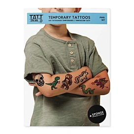 Набір тимчасових тату TATTon.me Pixel set
