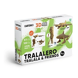3D пазл Cartonic Tralalero Tralala and Friends