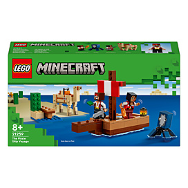 LEGO Minecraft Подорож на піратському кораблі 21259