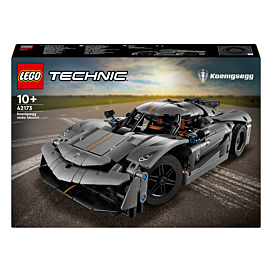 LEGO Technic Koenigsegg Jesko Absolut — сірий гіперкар 42173