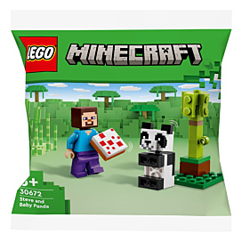 LEGO Minecraft Стів і малюк-панда 30672