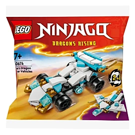 LEGO NINJAGO Суперсильні транспортні засоби дракона Зейна 30674