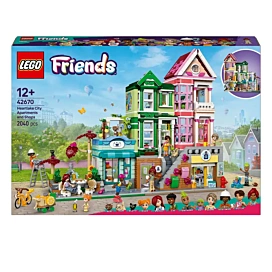 LEGO Friends Хартлейк-Сіті. Квартири та магазини 42670