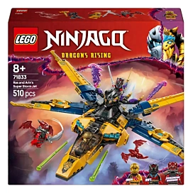 LEGO Ninjago Суперштормовий реактивний літак Рас та Арін 71833
