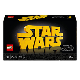 LEGO Star Wars Логотип з кубиків «Зоряні війни» 75407