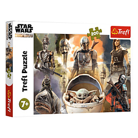 Пазл Trefl Star Wars Мандалорець Готові до битви 200 ел