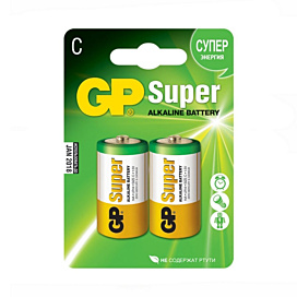 Батарейка лужна GP Super Alkaline 14A LR14 Size C 1 шт