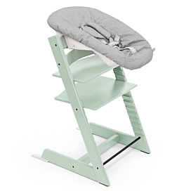 Набір Stokke Стільчик Tripp Trapp і крісло для новонароджених Newborn Soft Mint