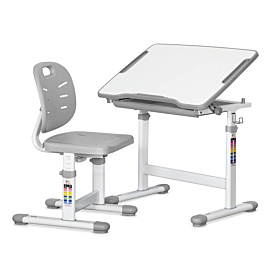Комплект Evo-Kids Стіл Стілець Evo-06 Ergo Grey