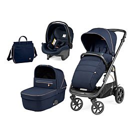 Універсальна коляска 3 в 1 Peg-Perego Veloce Blue Shine SL