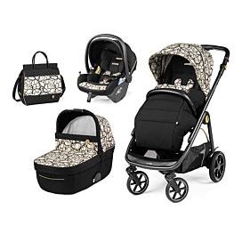 Універсальна коляска 3 в 1 Peg-Perego Veloce Grafic Gold Lounge
