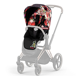 Чохол для прогулянкового блоку Cybex Priam Spring Blossom Dark