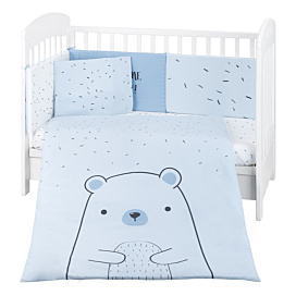 Комплект постільної білизни Kikka boo Bear with me Blue 6 ел