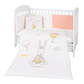 Комплект постільної білизни Kikka boo Rabbits in Love 6 ел