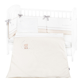 Комплект постільної білизни Kikka boo Dream Big Beige 6 ел