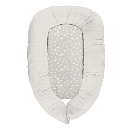 Гніздечко-ліжечко 3 в 1 Kikka boo Dots Beige 65х100х17