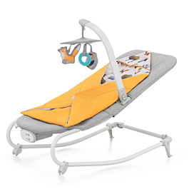 Шезлонг-гойдалка Kinderkraft Felio 2 Forest Yellow
