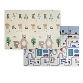Дитячий килимок Mat4Baby Funny Animals 180х120