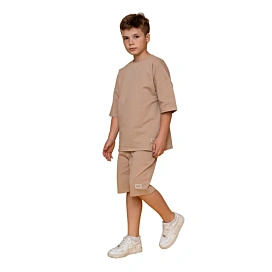 Комплект Hart Футболка Шорти 1491 Beige