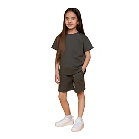 Комплект Hart Футболка Шорти 1493 Grey/Green