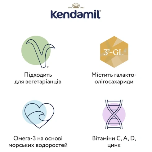 Суміш молочна суха Kendamil Classic 1, 800 г - 4