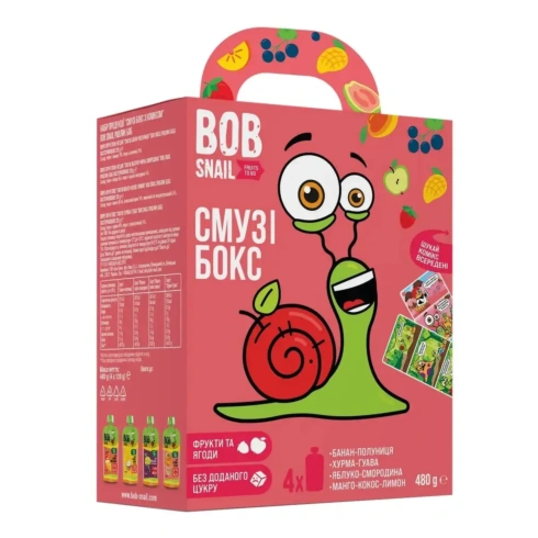 Набір Bob Snail Смузі Бокс з коміксом 480 г - 3
