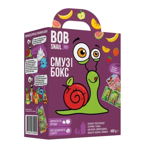 Набір Bob Snail Смузі Бокс з коміксом 480 г - 1